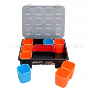 Cube Parts Organiser Case 08 Removable Compartments